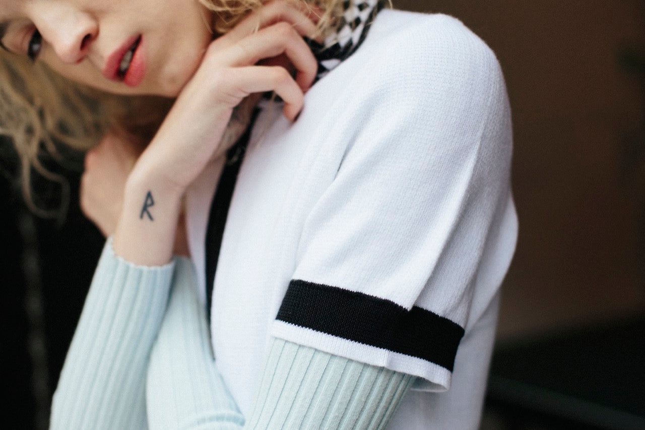 giugiu nonna pants x-long in onyx リブパンツ giu giu Nonna Pants X-Long | Garmentory